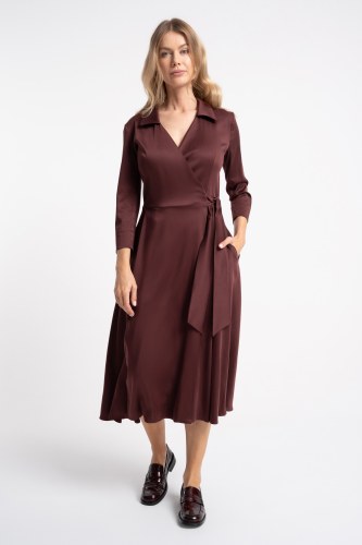 Sukienka Laria Wine AW26