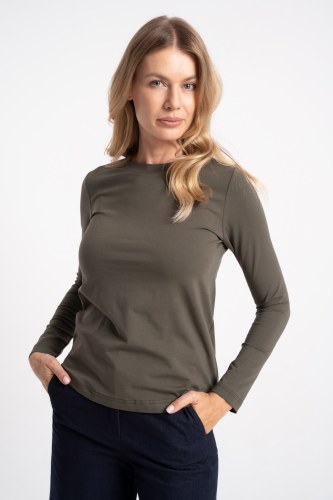 Bluzka Gaba Khaki AW26
