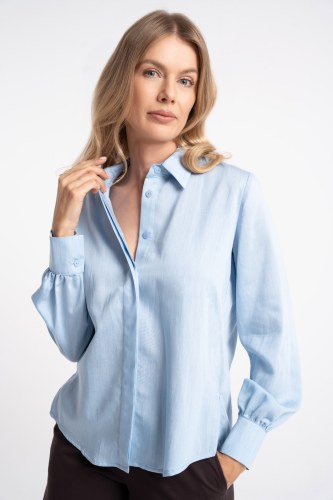 Bluzka Vera Light Blue AW26