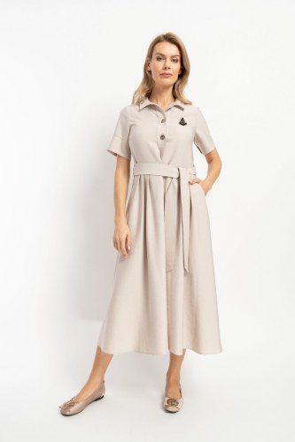 Sukienka Linda Beige 24