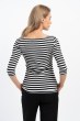 Bluzka Zora Stripes Black 24