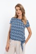 Bluzka Idalia Blue Print 24