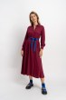 Sukienka Deborah Burgund AW 24