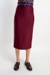 Spódnica Mela Burgund AW 24