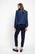 Bluzka Greta Satin Navy AW 24