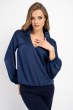 Bluzka Greta Satin Navy AW 24