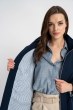 Płaszcz Aida Waterproof Navy SS 25