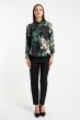 Bluzka Vera Green Flowers AW25