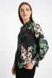 Bluzka Vera Green Flowers AW25