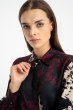 Bluzka Vera Purple Flowers AW25