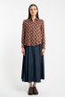 Bluzka Vera Brown Dots AW25
