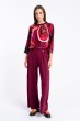 Spodnie Alex Burgund AW25