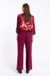 Spodnie Alex Burgund AW25