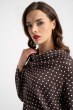 Bluzka Lumos Brown Dots  AW25