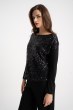 Bluzka Alexis Sparkle Black AW25