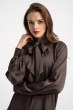 Sukienka Hester Satin Brown AW25