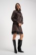 Sukienka Hester Satin Brown AW25