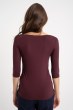 Bluzka Zora Burgund AW25