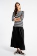 Bluzka Zora B&W Stripes SS26