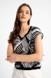 Bluzka Tina Modern Stripes - Click #fashion