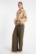 Bluzka Mariola Khaki Flowers SS26