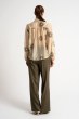 Bluzka Mariola Khaki Flowers SS26
