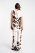 Bluzka Rumba Brown Flowers SS26