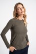 Bluzka Gaba Khaki AW26
