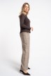 Spodnie Wide Brown Grid AW26