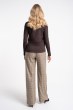Spodnie Wide Brown Grid AW26