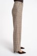 Spodnie Wide Brown Grid AW26