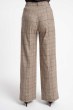 Spodnie Wide Brown Grid AW26
