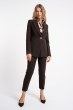 Marynarka Cynthia Dark Brown AW26