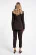 Marynarka Cynthia Dark Brown AW26