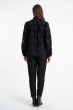 Bluzka Mariola Black Flowers AW26