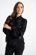 Bluzka Mariola Black Flowers AW26