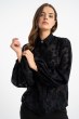 Bluzka Mariola Black Flowers AW26
