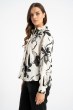 Bluzka Vera Black&White Flowers AW26