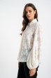Bluzka Mariola Ecru Flowers AW26