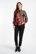 Bluzka Vera Khaki Flowers AW26