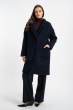 Płaszcz Fluffy Navy AW26