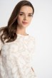 Bluzka Idalia Beige Flowers SS 25
