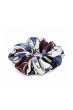 Gumka Scrunchie Blue Flowers