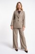 Marynarka Alka Brown Grid AW26