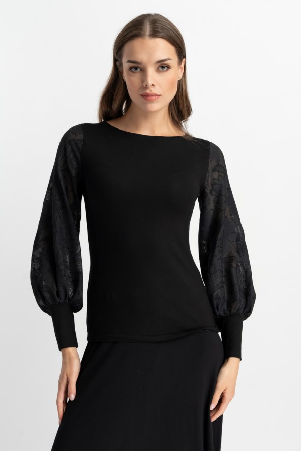 Bluzka Franka/Franny Black AW 24