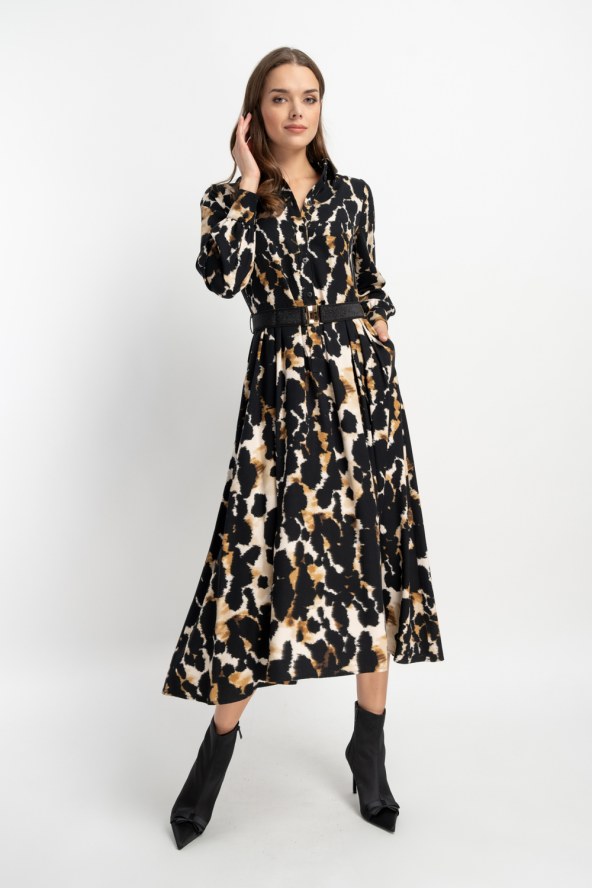 Sukienka Deborah Leopard AW 24