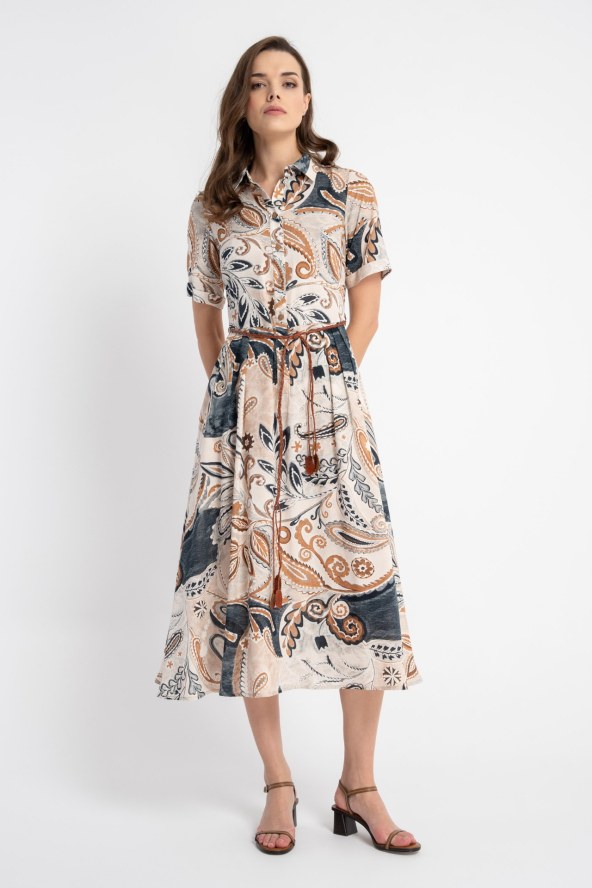 Sukienka Deborah Paisley SS25