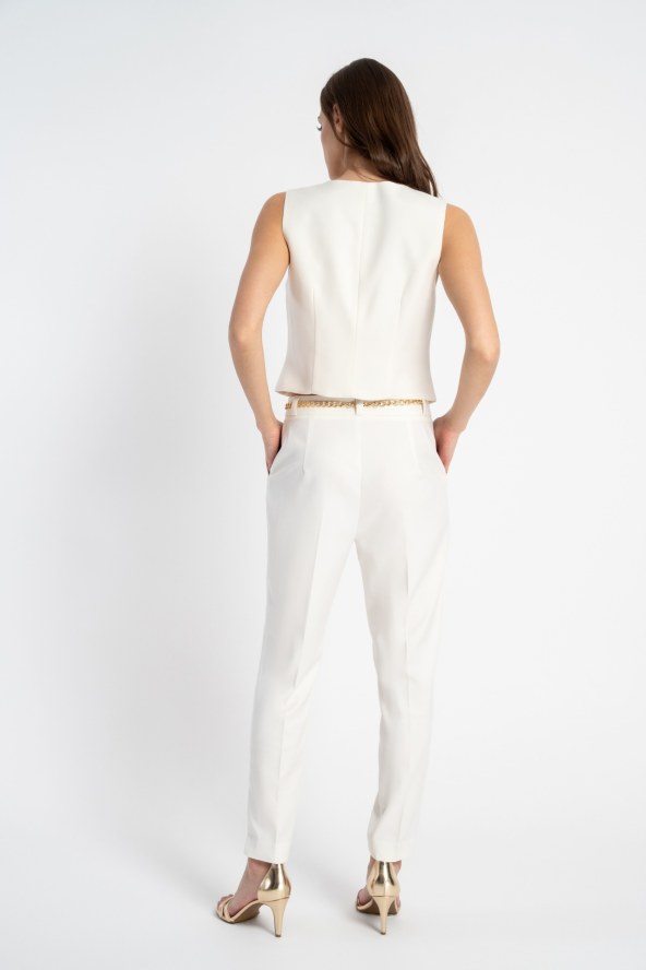 Kamizelka Filip Just White SS 25