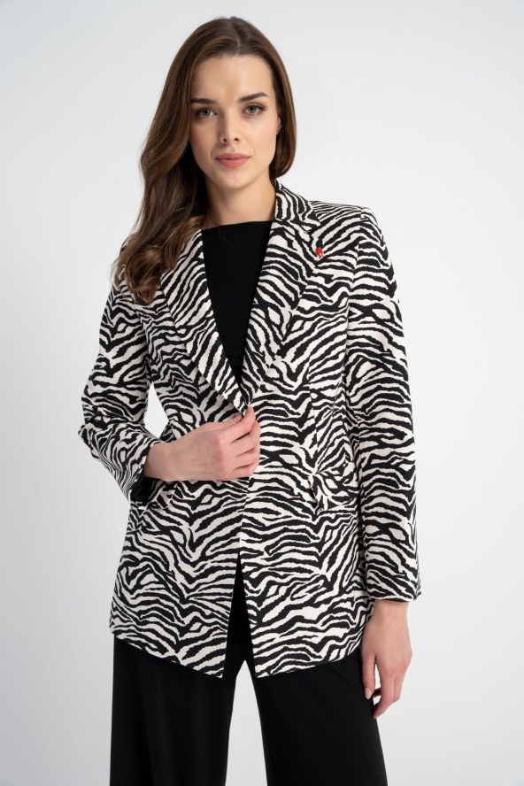 Marynarka Alka B&W Zebra SS 25