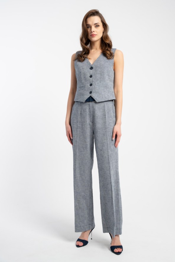 Kamizelka Filip Zigzag Navy SS 25